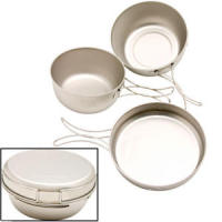 Titanium Cookware - 3pcs